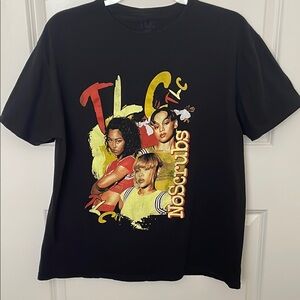 TLC No Scrubs Band Tee XL